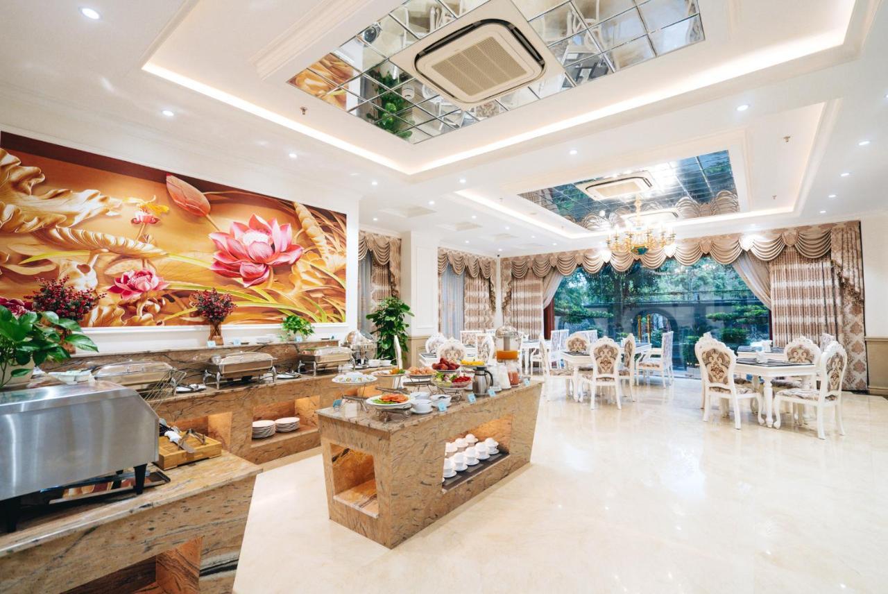 Manh Quan Luxury Hotel Vinh Yen Exterior foto