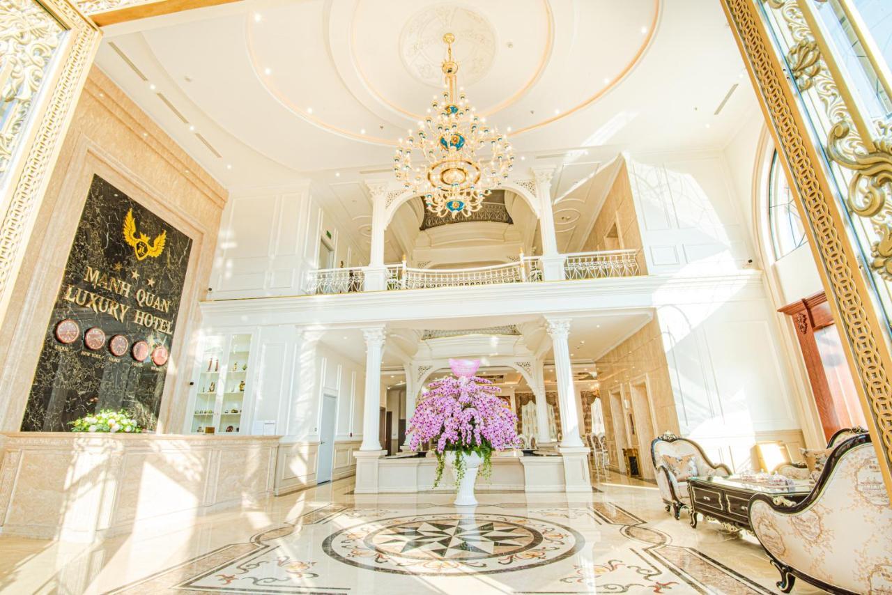 Manh Quan Luxury Hotel Vinh Yen Exterior foto